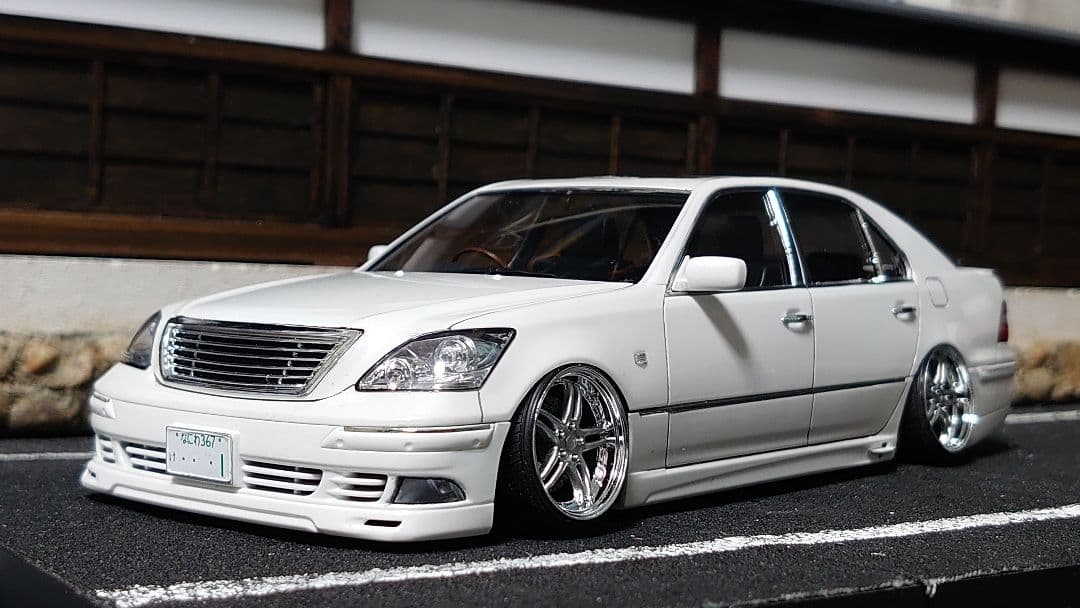 1/24 アオシマ ケイブレイク 30セルシオ 完成品