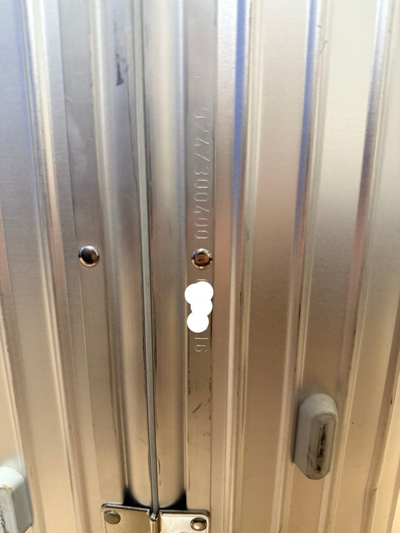 RIMOWA トパーズ　シルバー　924.73 85リットル　4輪