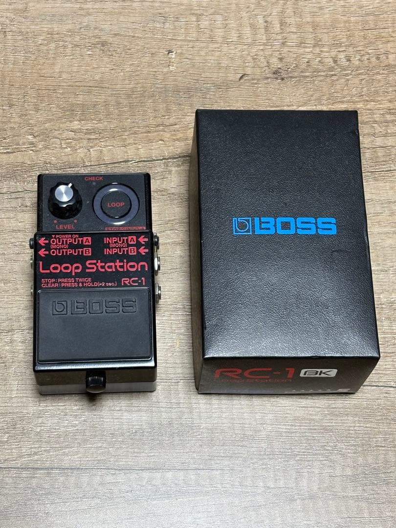 【BOSS】RC-1 Loop Station BK限定カラー