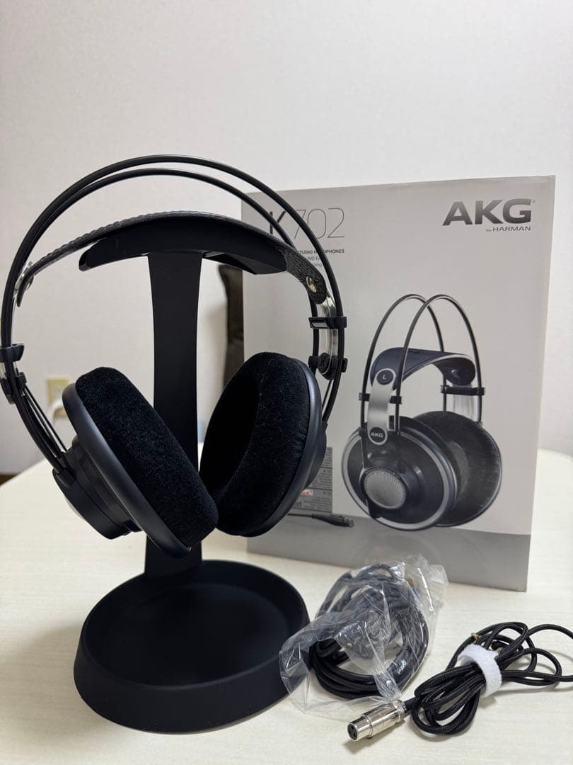 AKG K702 ヘッドホン スタンド付き
