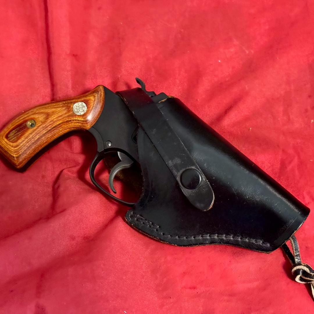 整備済 小型リボルバー用 ショルダーホルスター ヒップホルスター コンバージョン