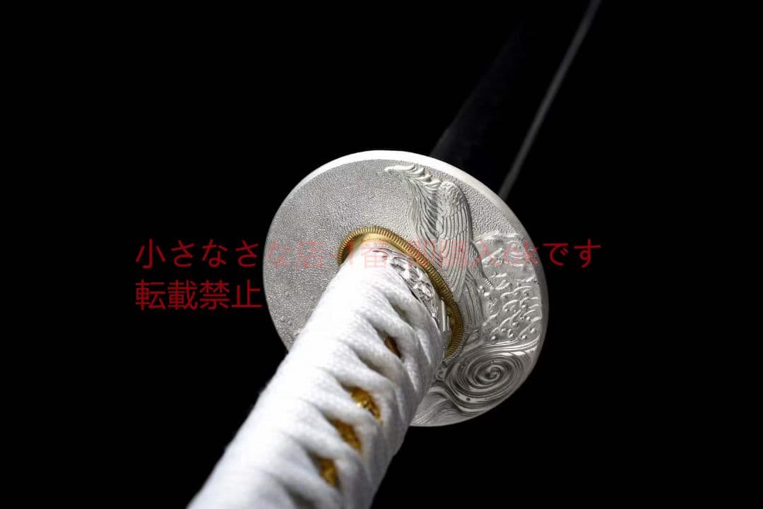 『雪鷹』T10焼刃溝付唐刀  武具 刀装具 日本刀 唐剣 模造刀·模擬刀 居合刀