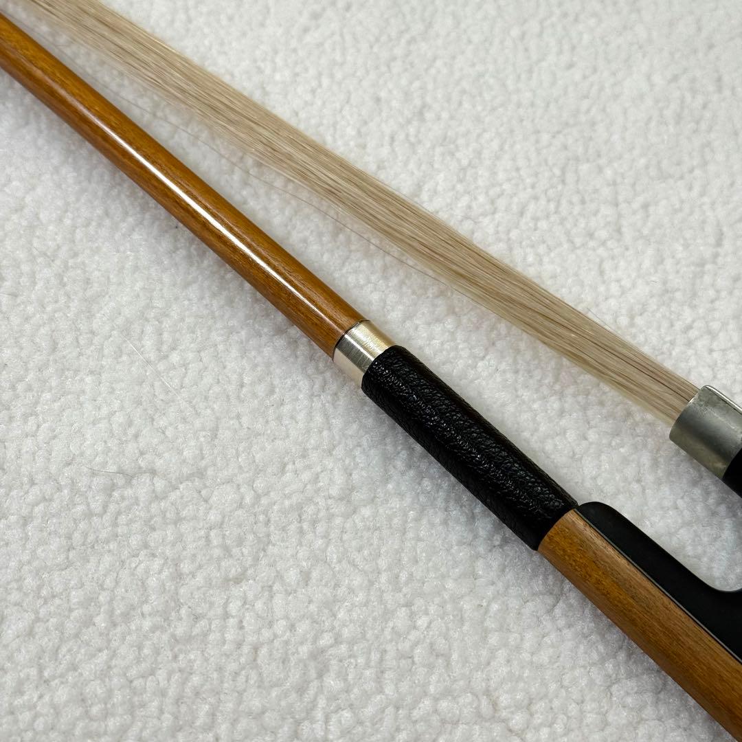杉藤 SUGITO コントラバス弓 No.650 中古良品 箱付き