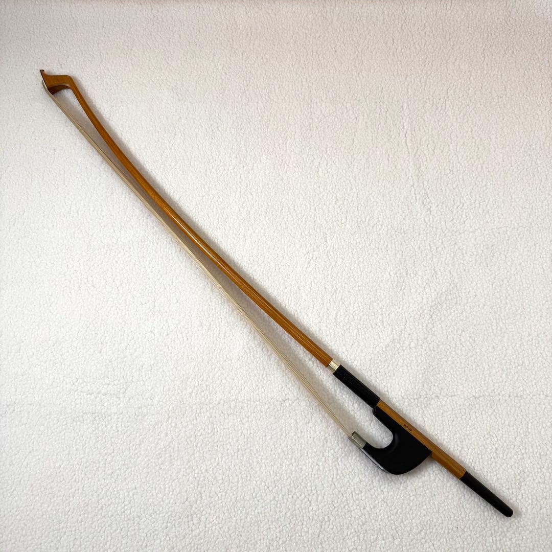 杉藤 SUGITO コントラバス弓 No.650 中古良品 箱付き