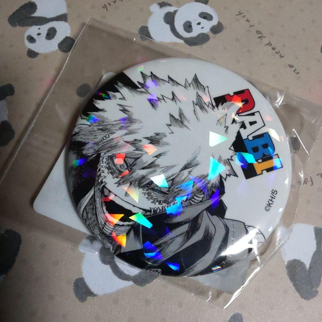 荼毘　缶バッジ　オールスター　ヒロアカ　僕のヒーローアカデミア　轟燈矢　ホロ