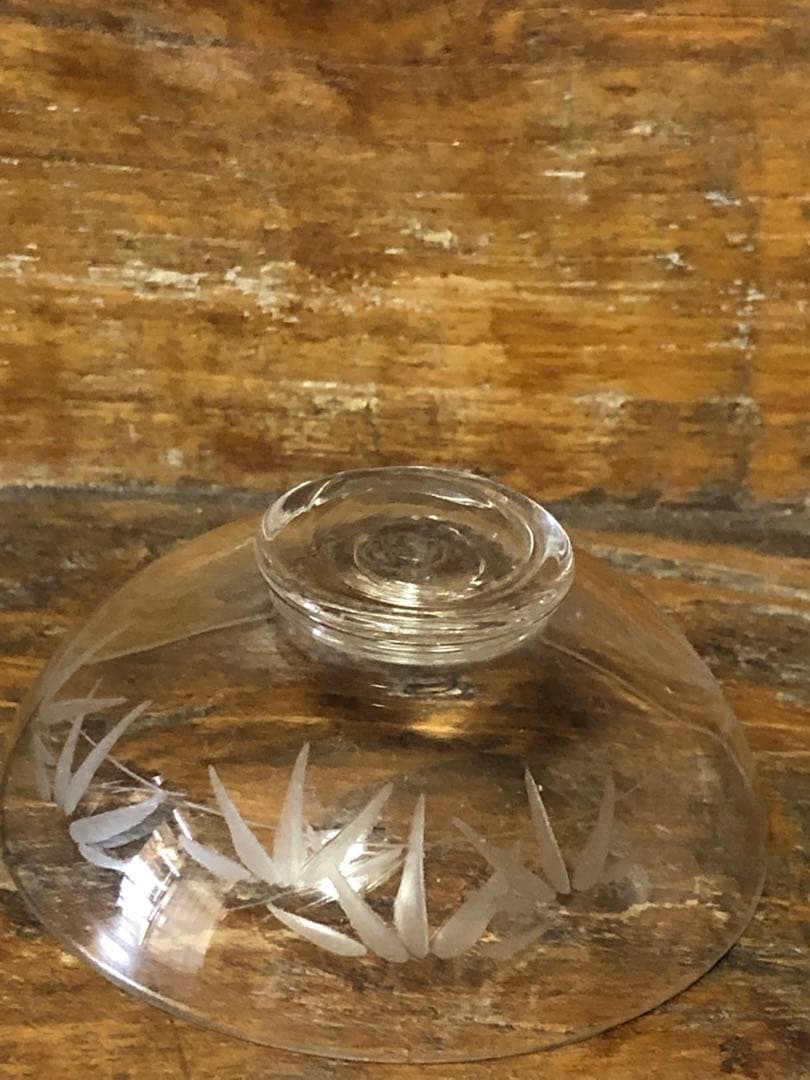 ガラス盃　レトロ