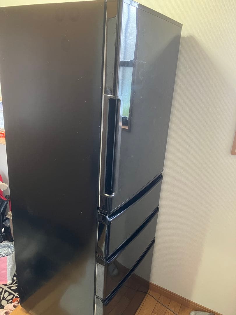 AQUA AQR-361E(K) 冷蔵庫 355L 4ドア 左開き