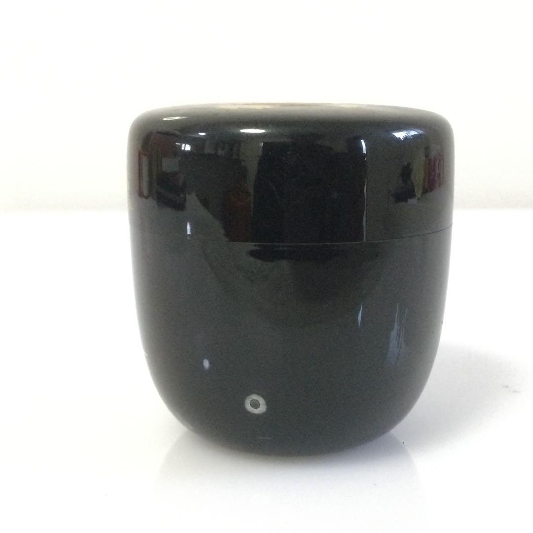 住吉蒔絵棗 茶入 塗師木村表哲作 茶道具 供布供箱 M