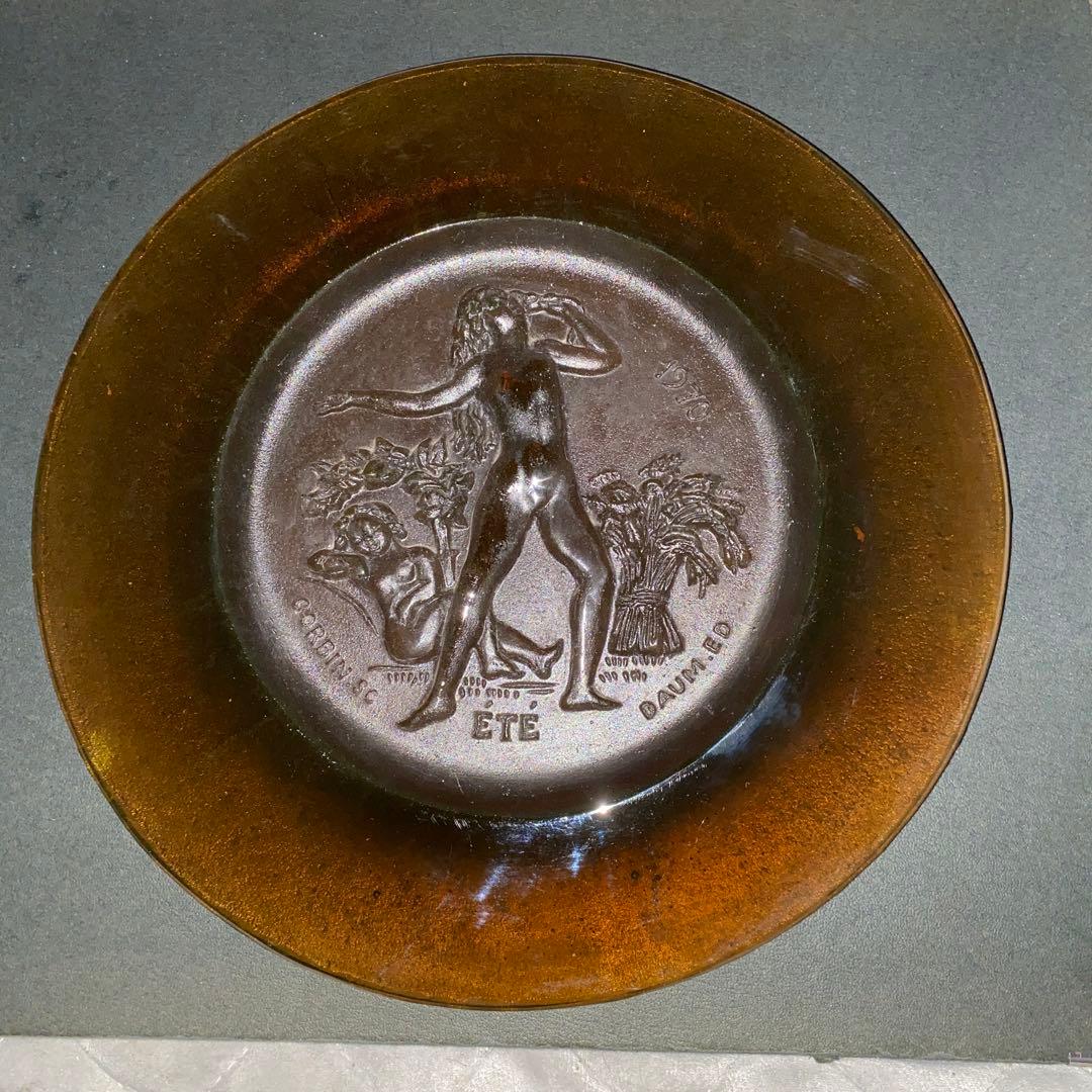 【ドーム】ナンシー「NUDE1970」 ガラス工芸品　250/2000