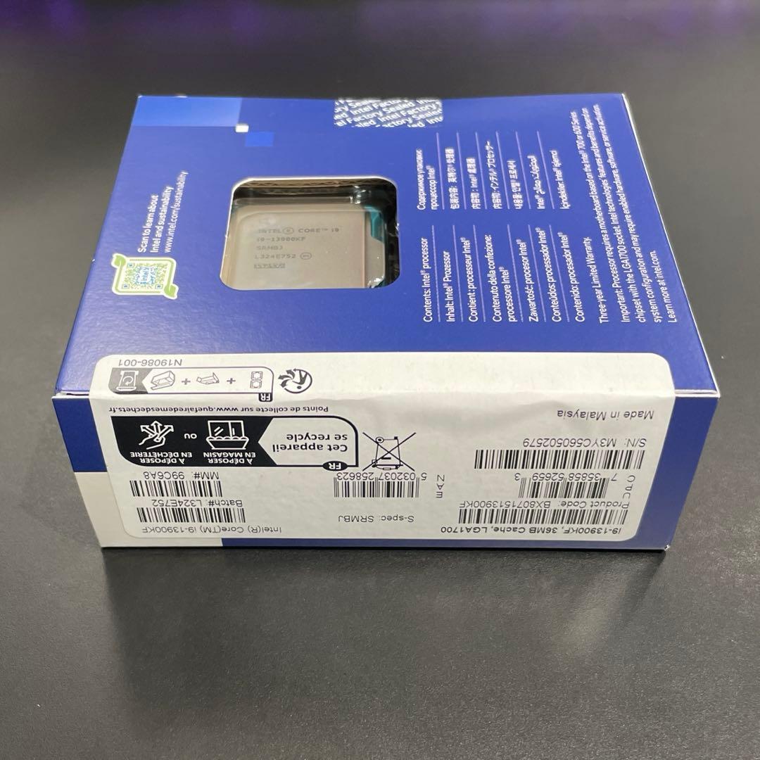 【新品未開封】Intel Core i9 13900KF BOX