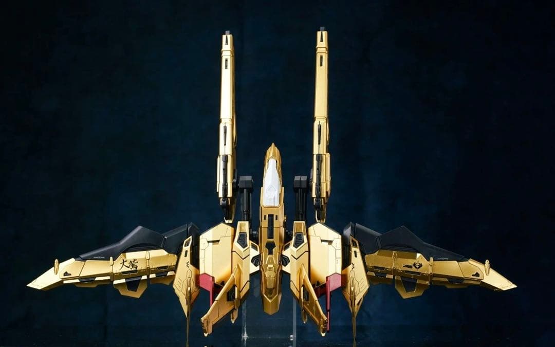 Aurora社　1/100 破暁　アカツキ　合金フレーム付き　海外正規品