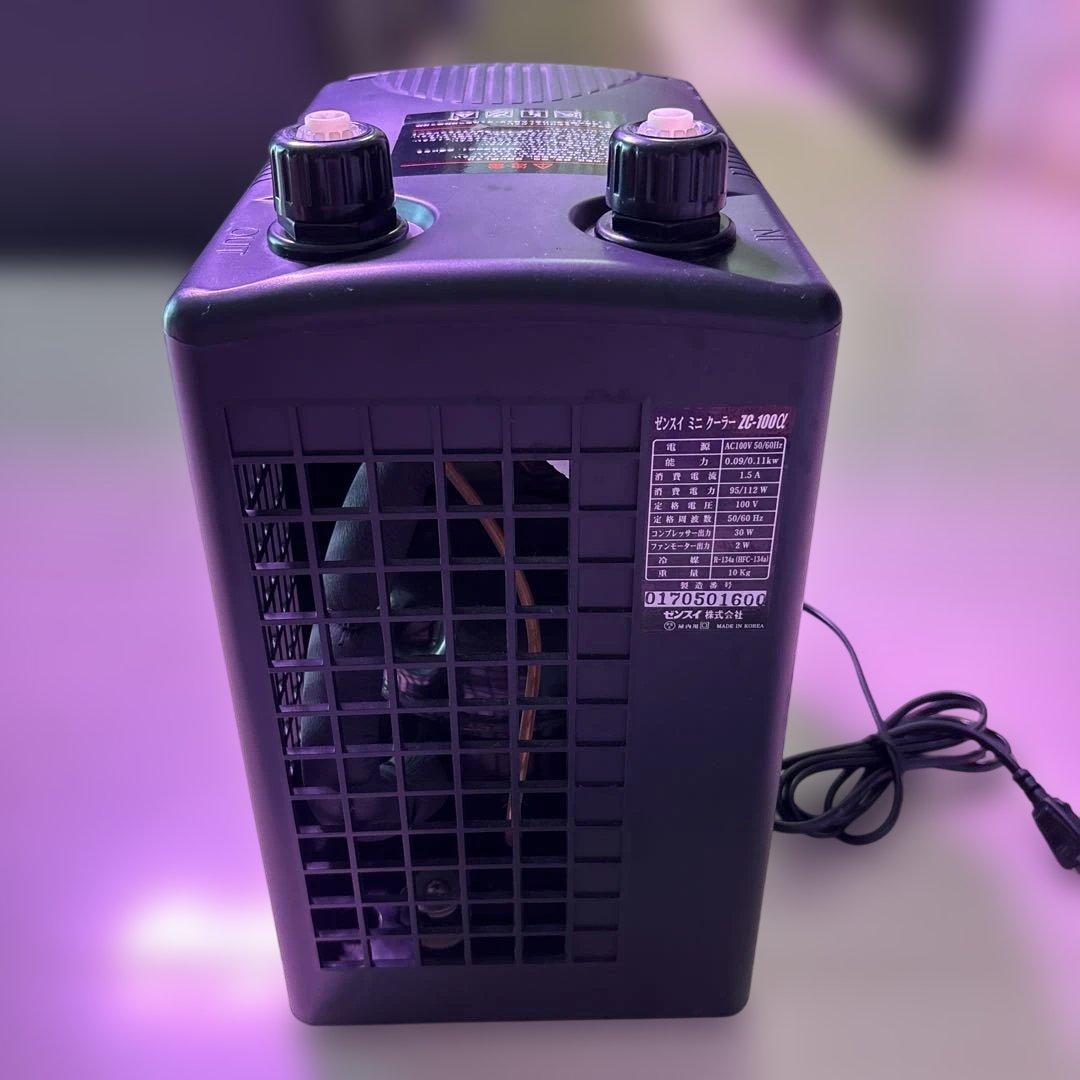 ゼンスイ　ZC100α 水槽　クーラー　中古