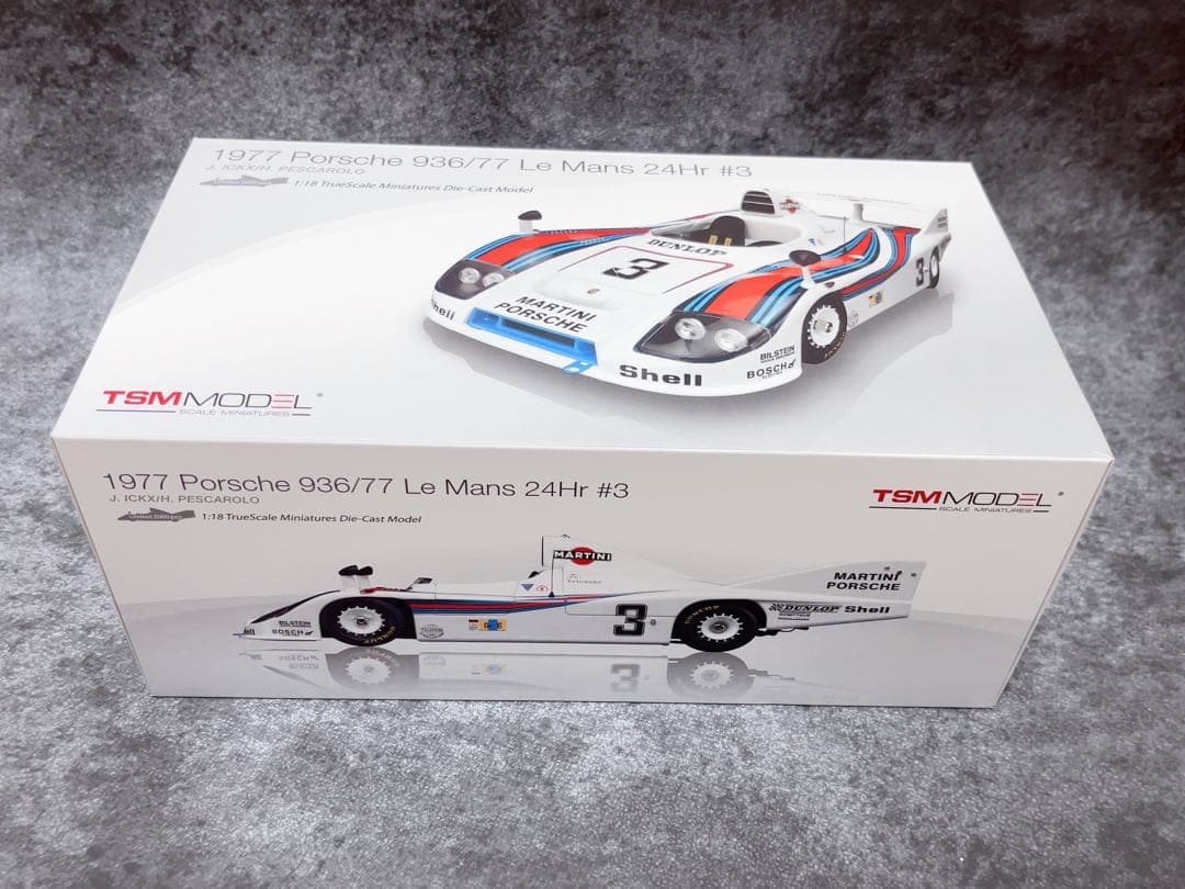 ミニカー TSM 1/18 1977 Porsche 936/77 Le Mans