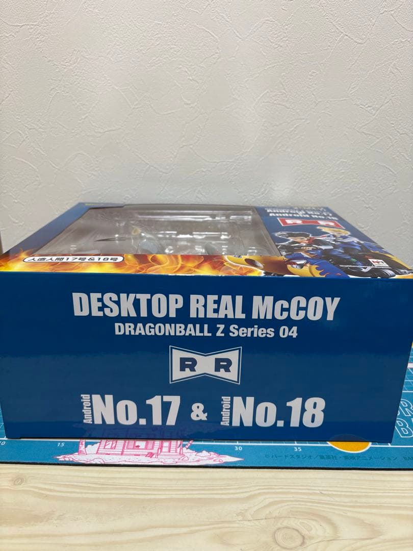 ドラゴンボール　デスクトップリアルマッコイ　人造人間17号　18号　フィギュア