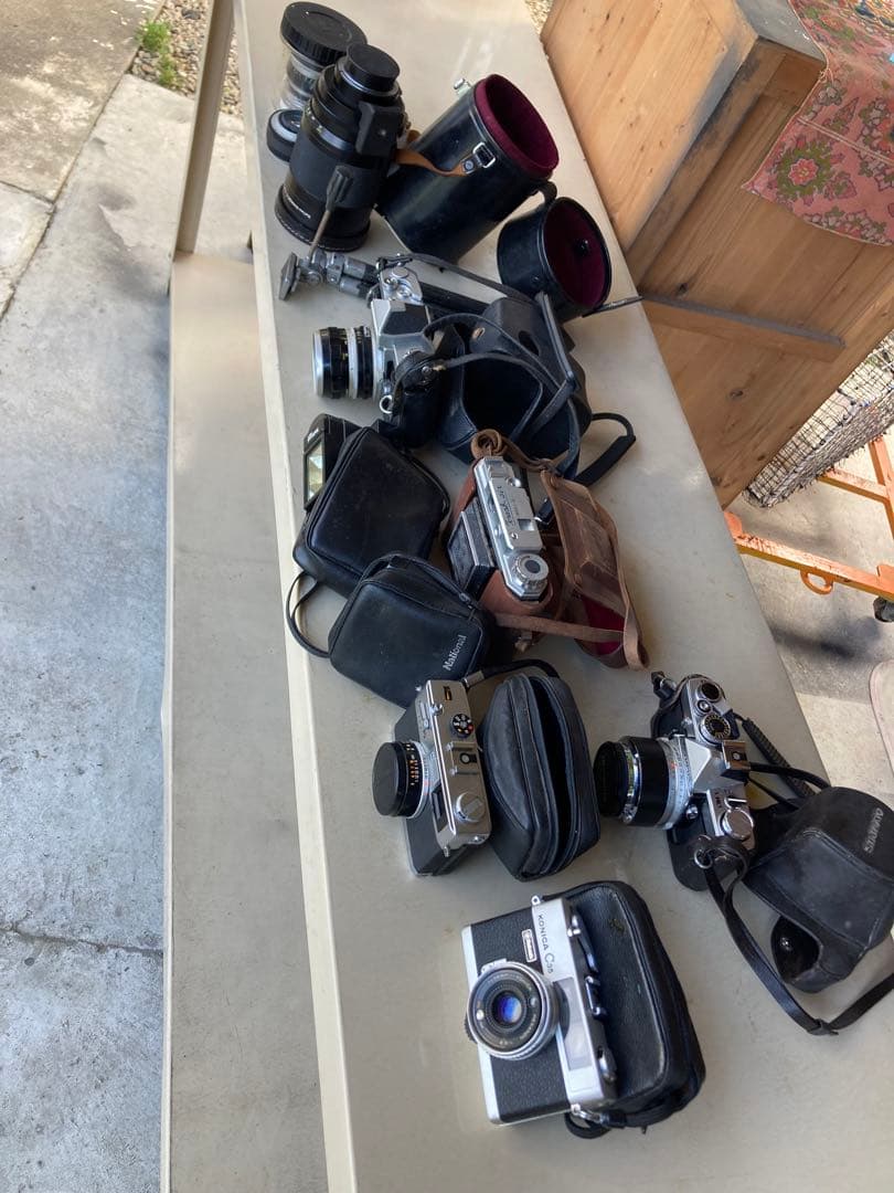 古〜い昭和レトロなカメラ、まとめ売り！