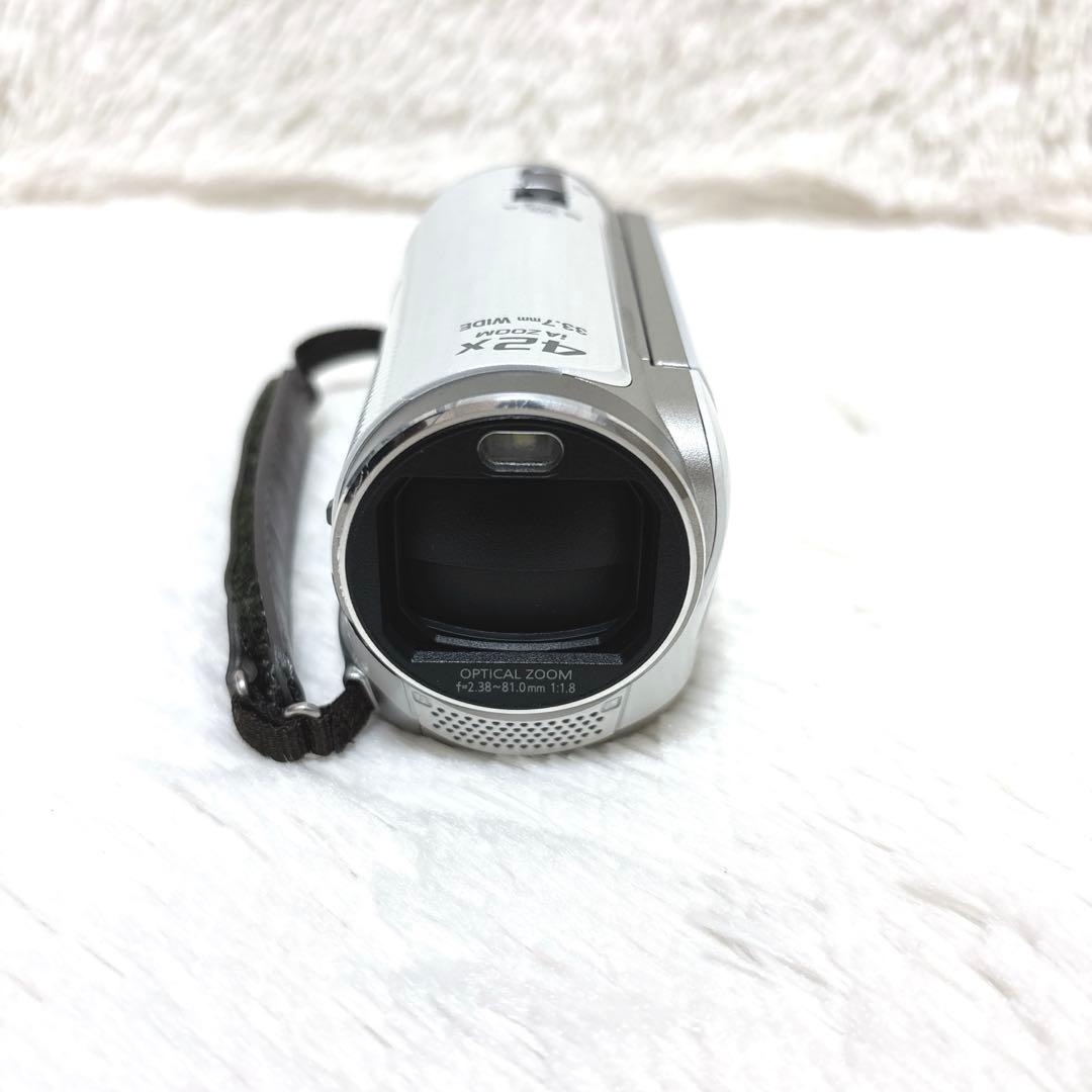 【美品】Panasonic HDC-TM45 ホワイト VW-ACK180