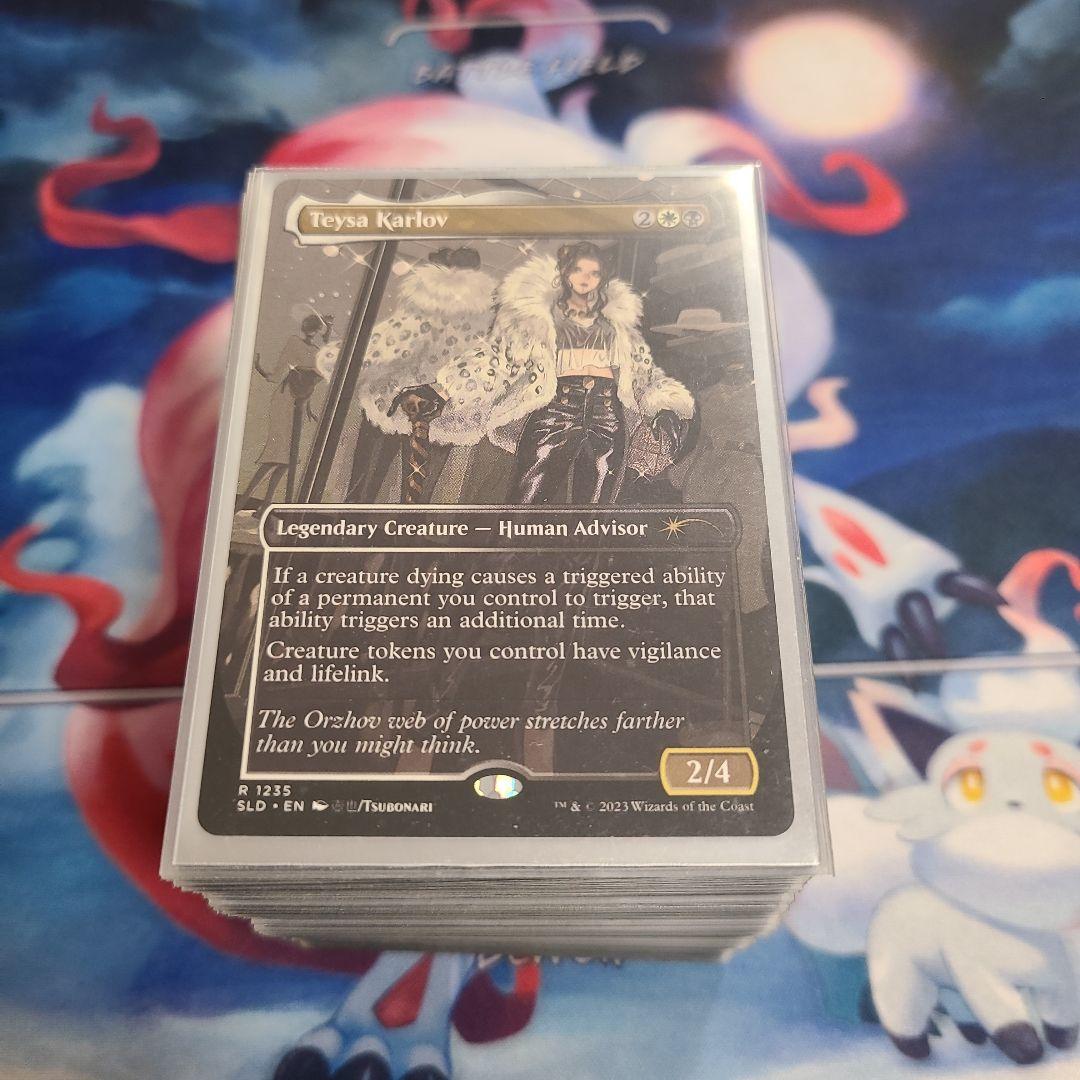 構築済み　統率者デッキ　白黒　テイサ・カルロフ