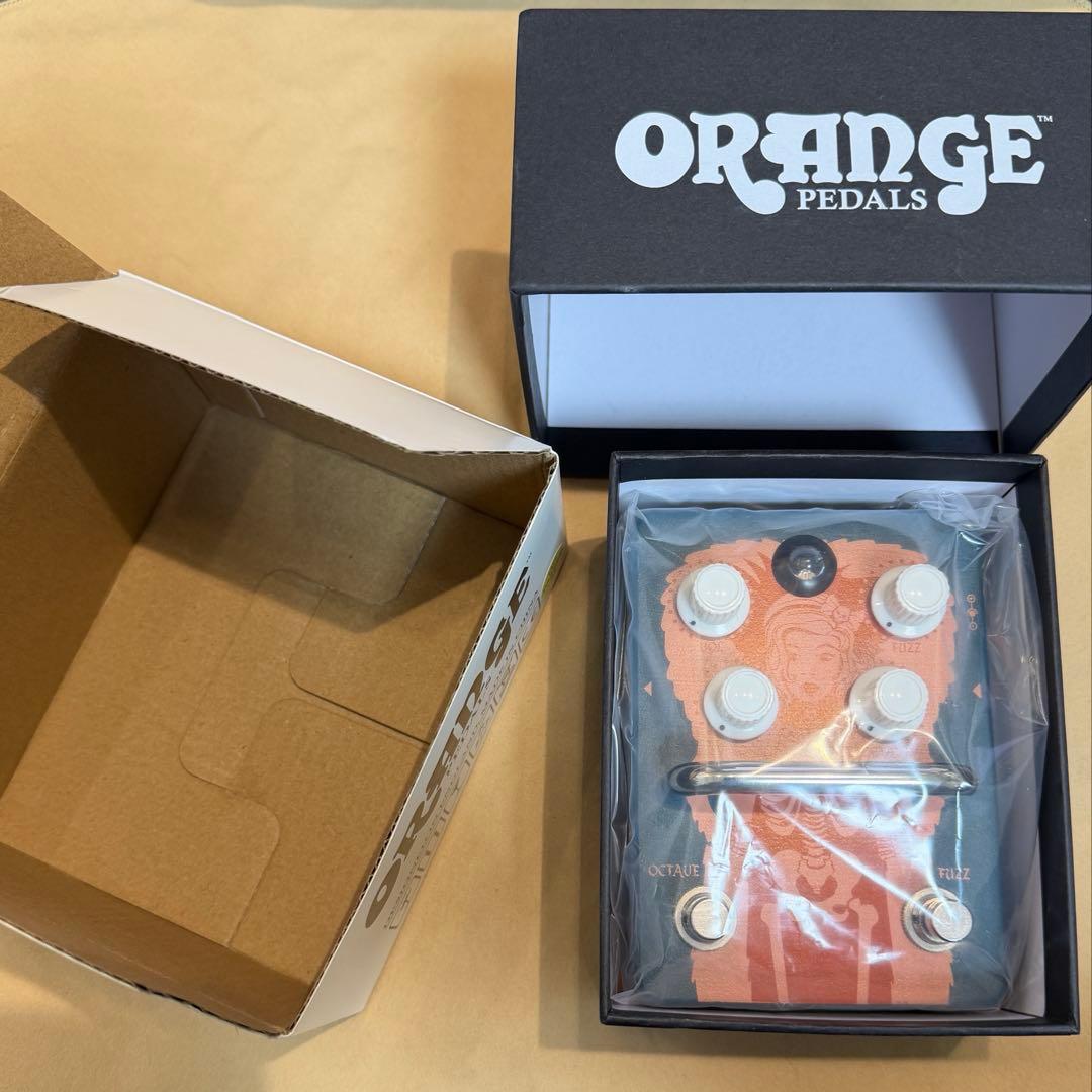 【美品】Orange fur coat Octave Fuzz エフェクター