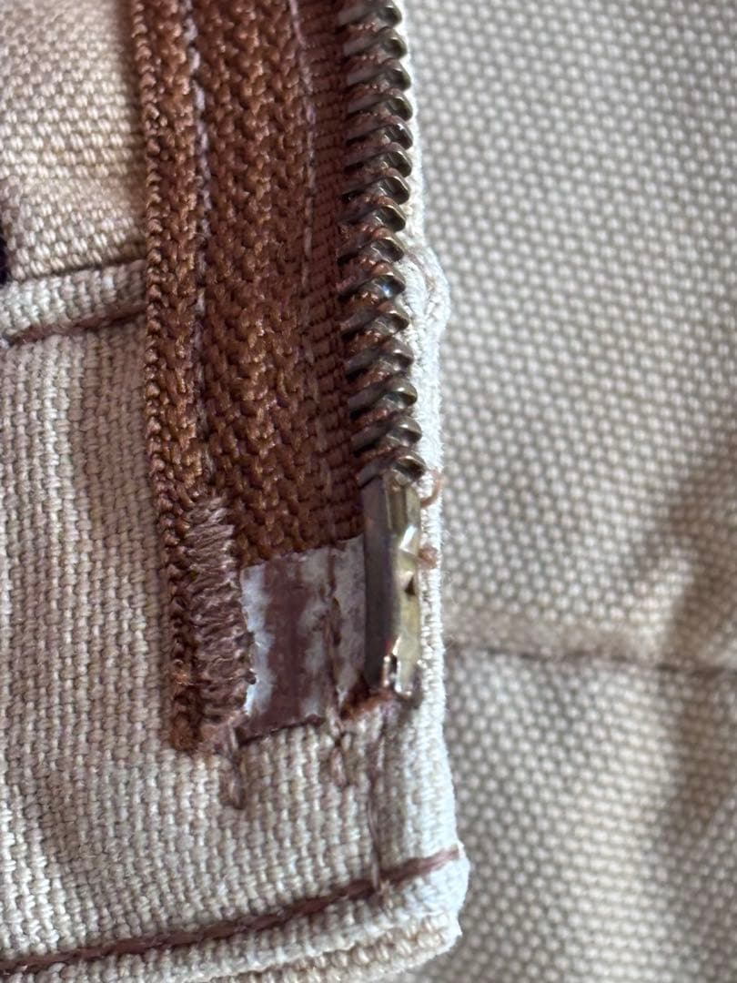 80s Carhartt デトロイトジャケット ベージュ