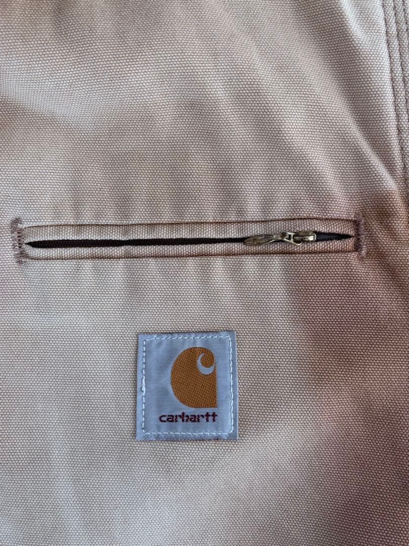 80s Carhartt デトロイトジャケット ベージュ