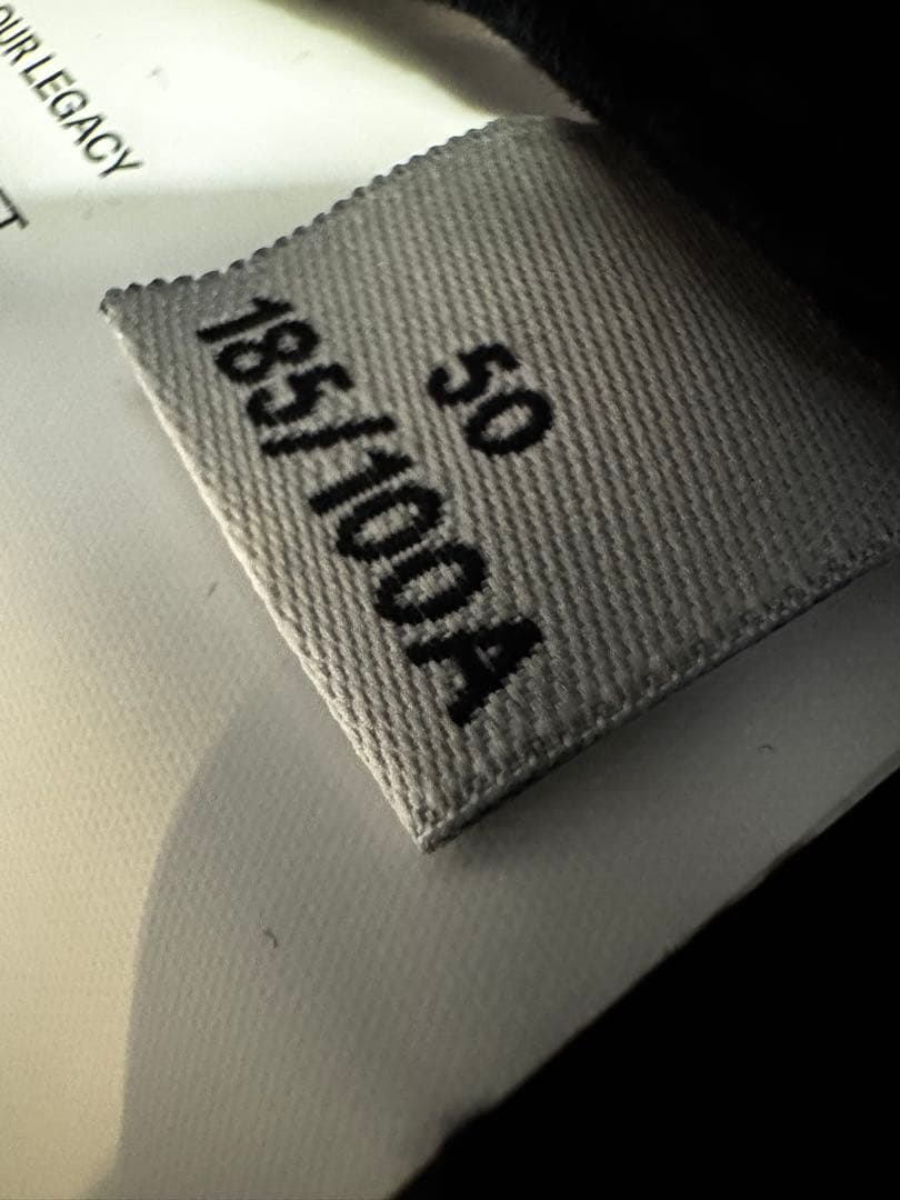 【新品未使用品】OUR LEGACY MINI JACKETレザージャケット50