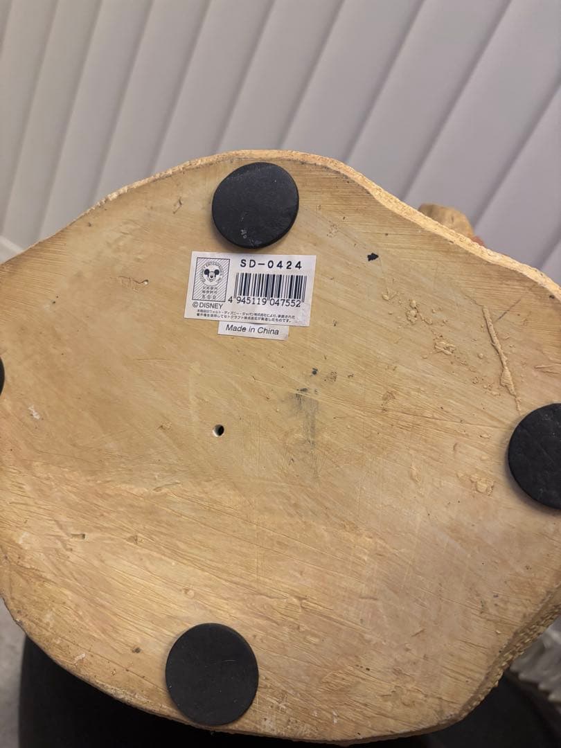 チップとデール ピーナッツ袋 フィギュア　傘立て　箱付き