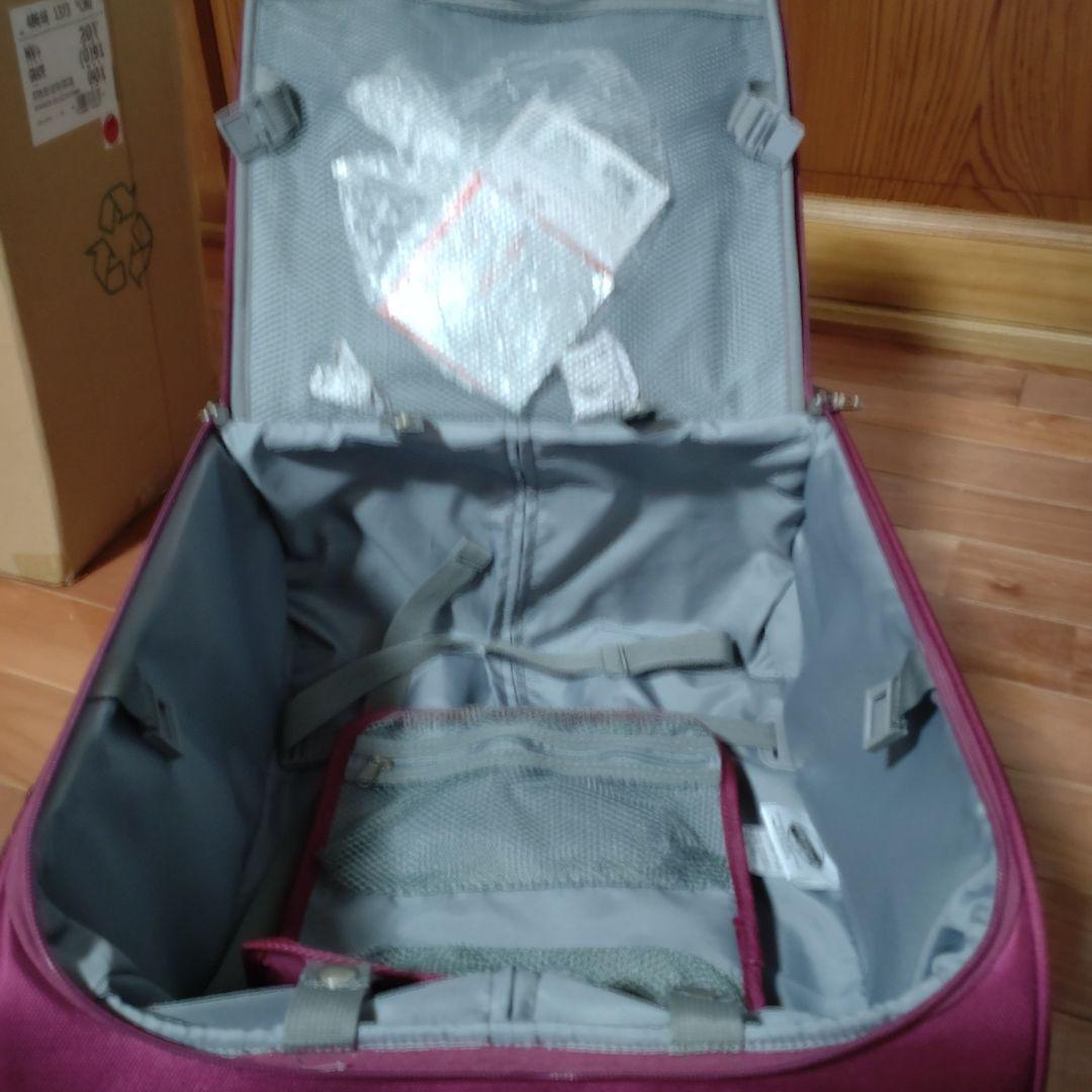 新品AMERICAN TOURISTER バーガンディ キャリーカート　ボルドー