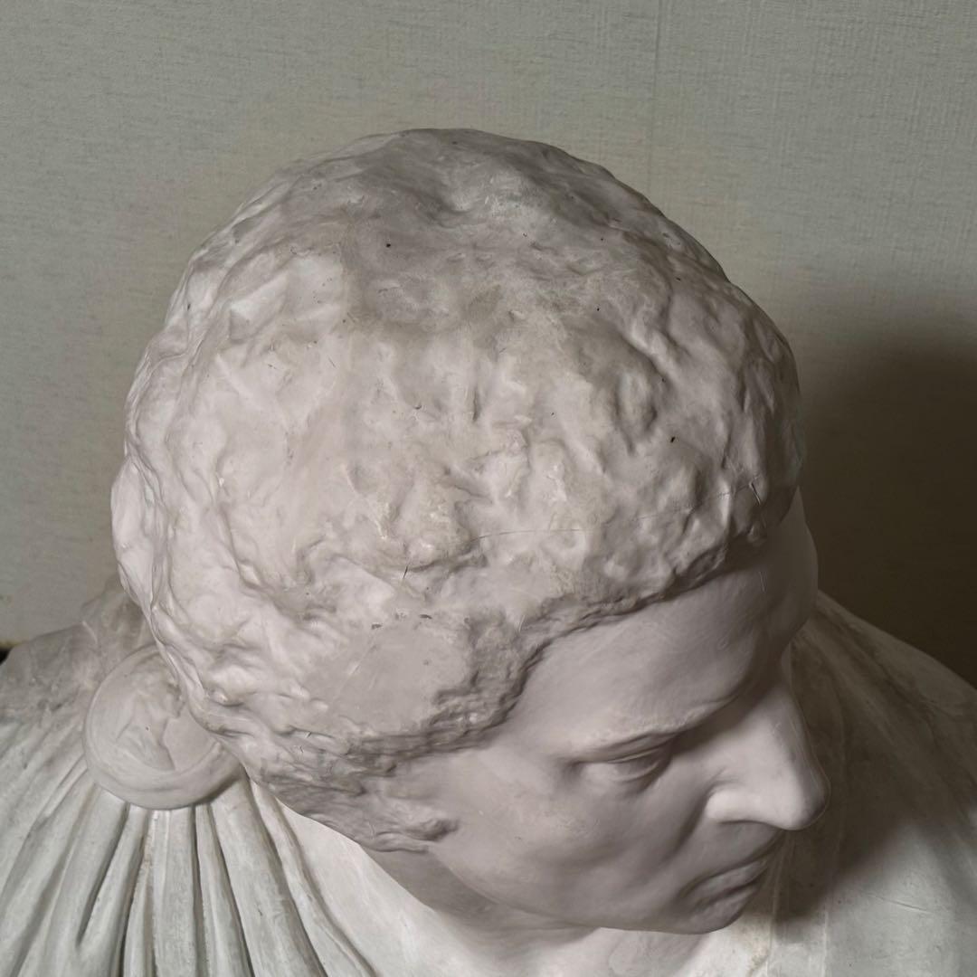 石膏 美術品 白