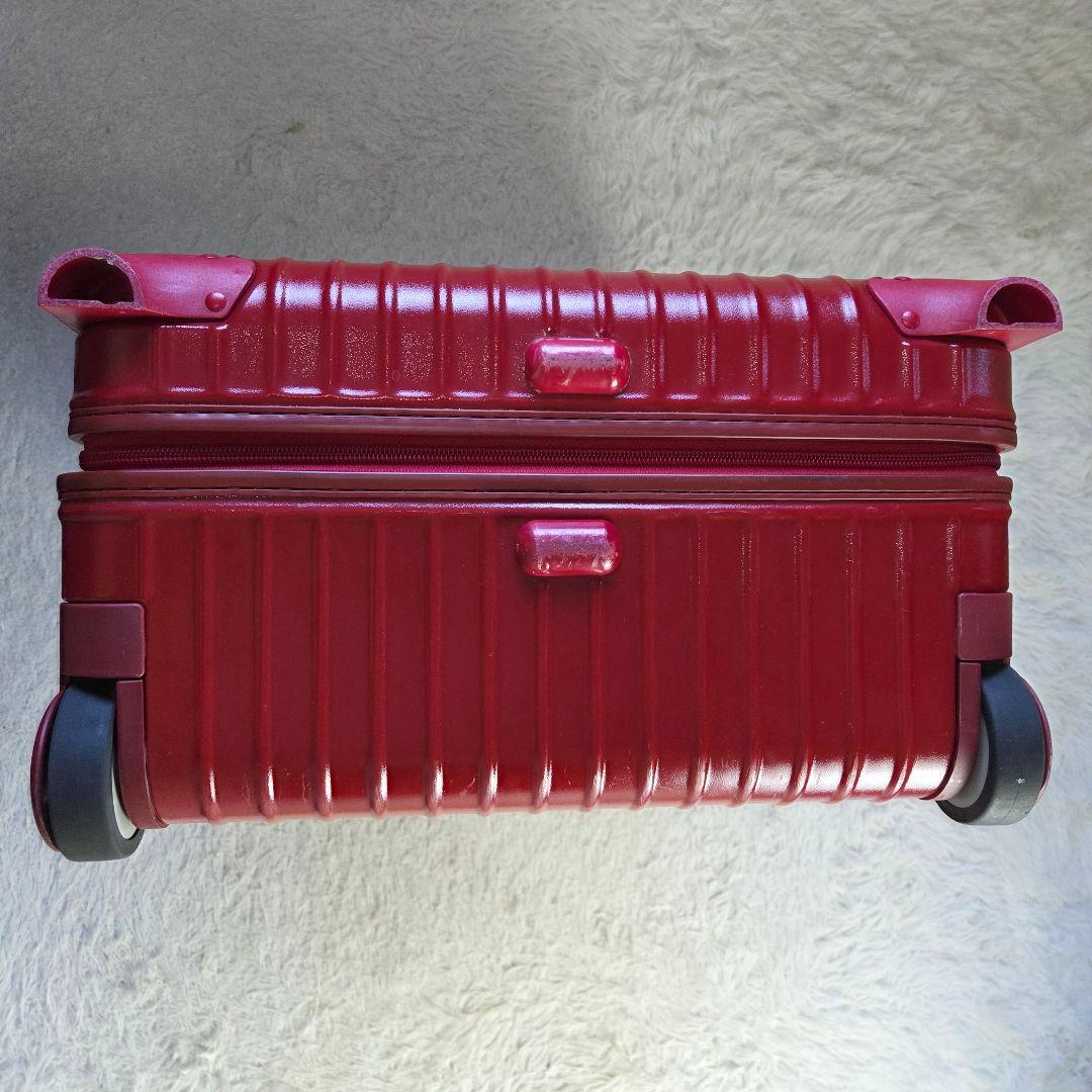 美品 希少 RIMOWA サルサ 63L キャリーケース レッド 855.63