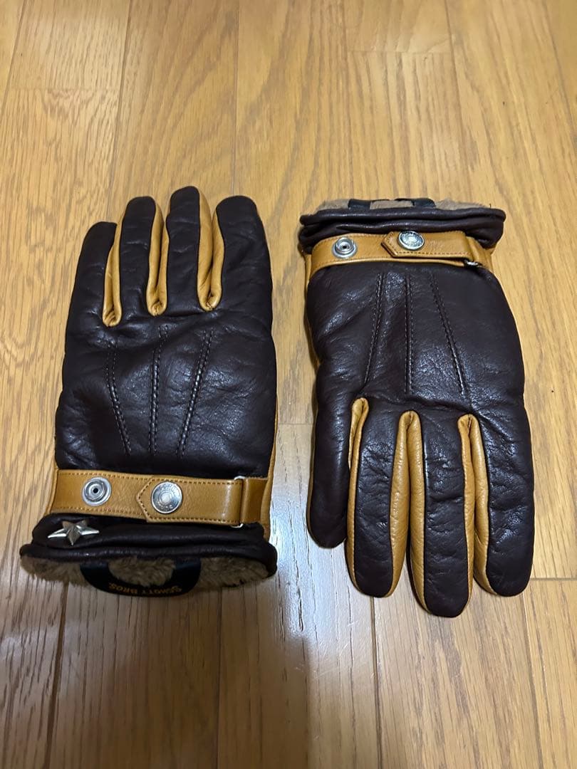 schott社製 本革ライダースグローブ（サイズL）