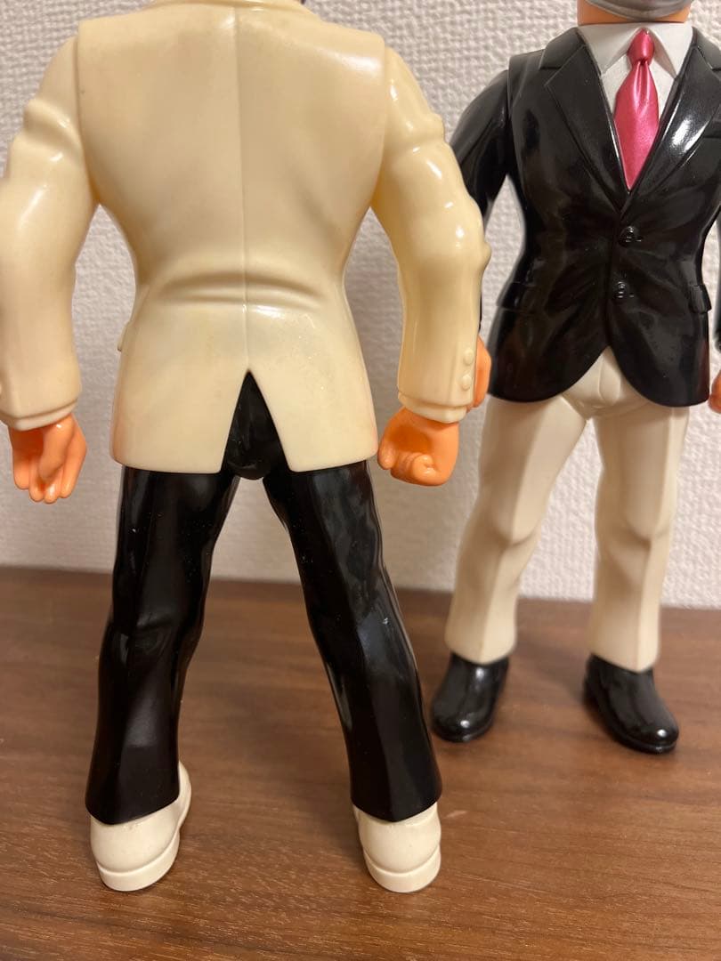 ミルマスカラス　ドスカラス　2体セット ソフビ　マルサン限定　プロレス　マスク