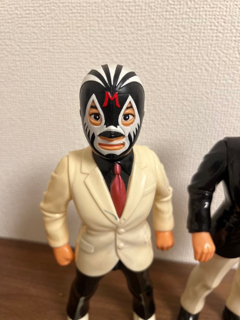 ミルマスカラス　ドスカラス　2体セット ソフビ　マルサン限定　プロレス　マスク