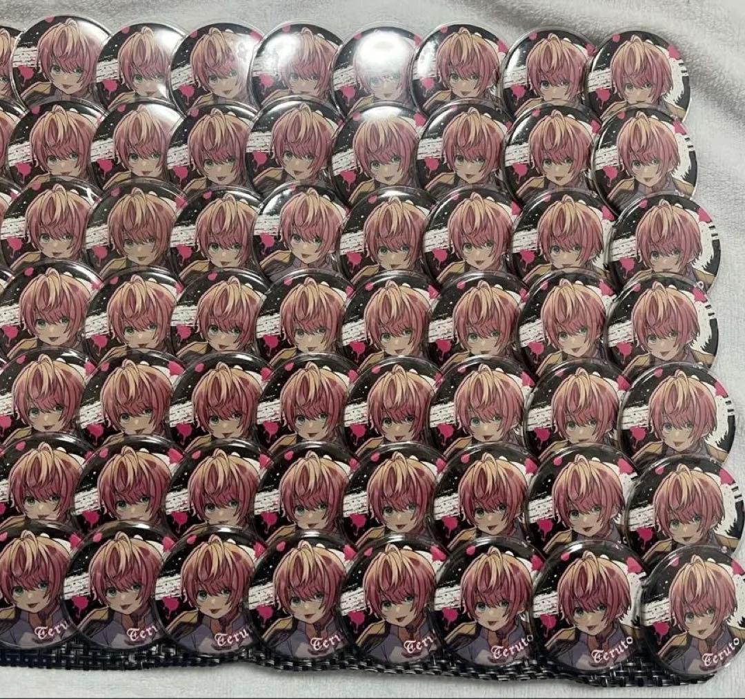 騎士X 騎士A てるとくん 缶バッジ 56個 2021 Summer 等身