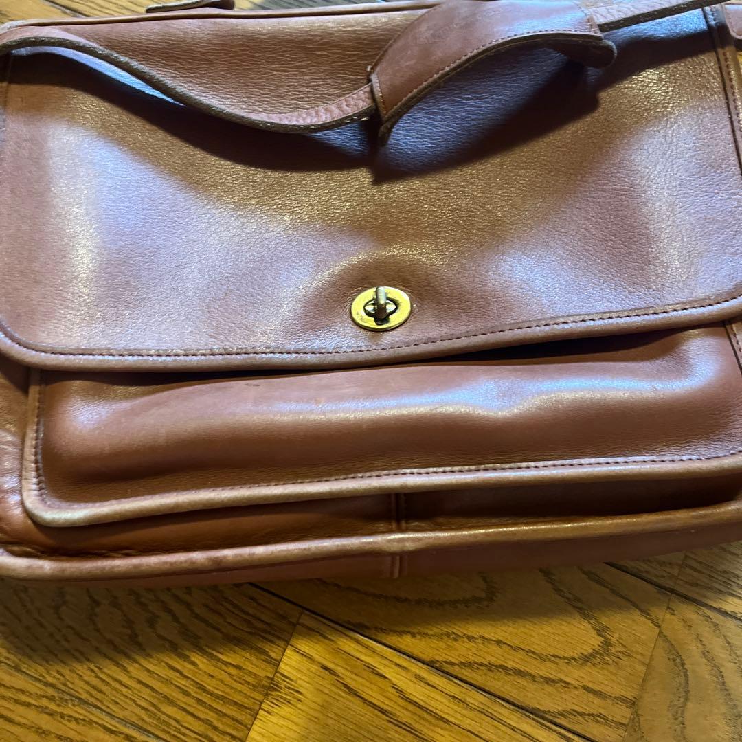 t*i様 COACH オールドレザー ショルダーバッグ