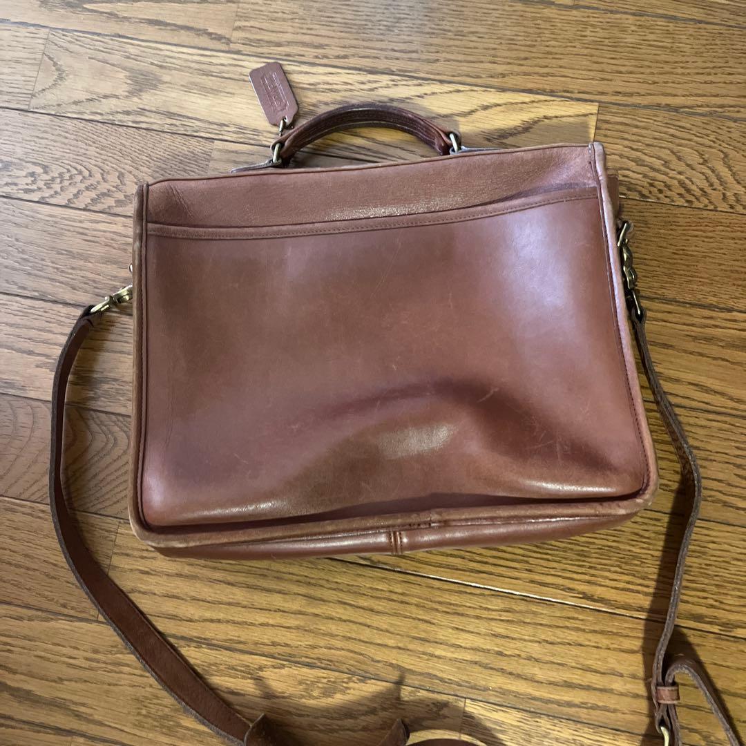 t*i様 COACH オールドレザー ショルダーバッグ