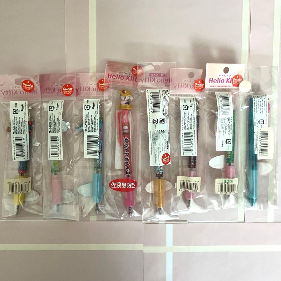 激レア☆☆キティ ご当地 まとめ売り 50点セット＆おまけ☆根付け ボールペン