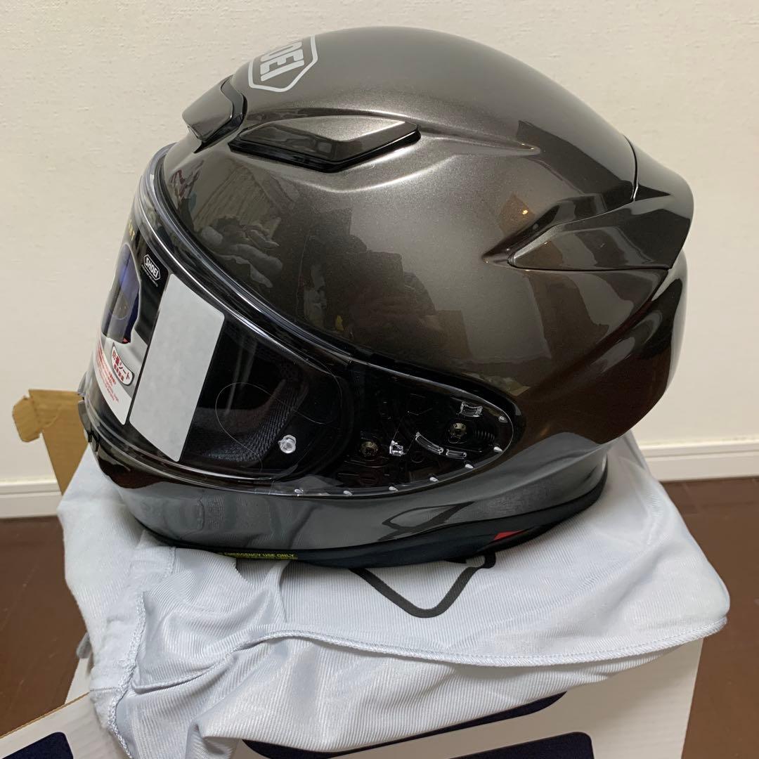 新品 shoei z-8 アンスラサイトメタリック パーソナルフィッティング券付
