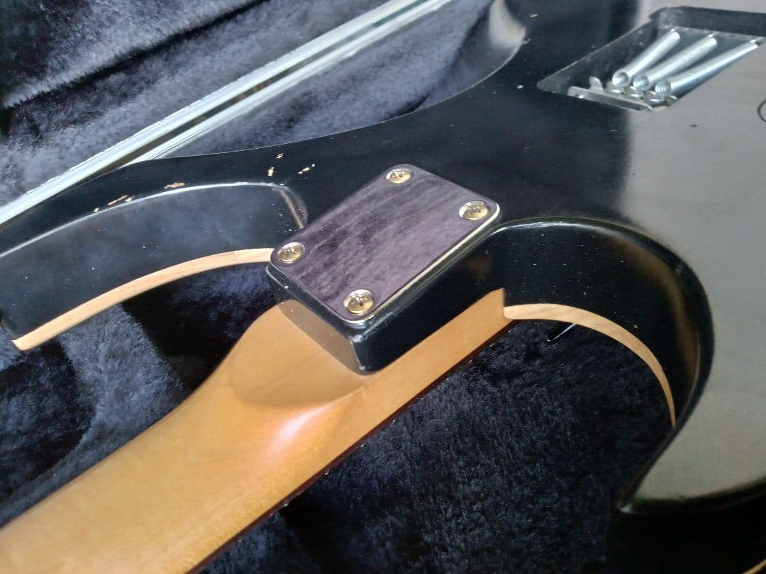 ９０年代　純国産　レア！　フレイムメイプル エレキギター　中信楽器製造