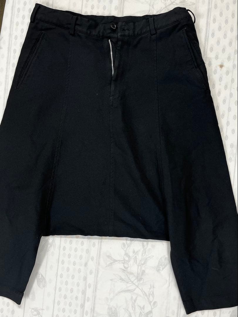 ブラック コムデギャルソン サルエルパンツ