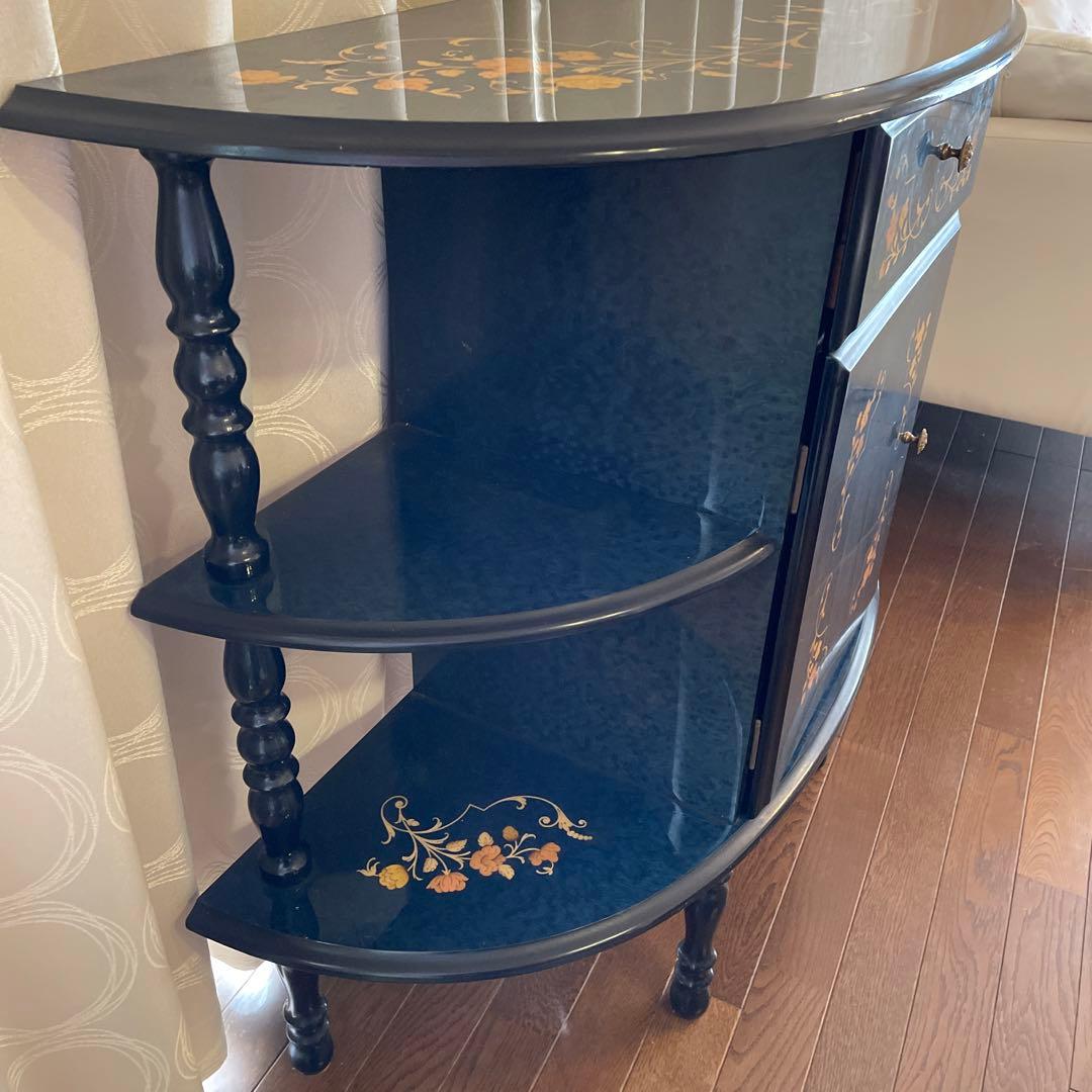 優輝　希少イタリア製　象嵌キャビネット