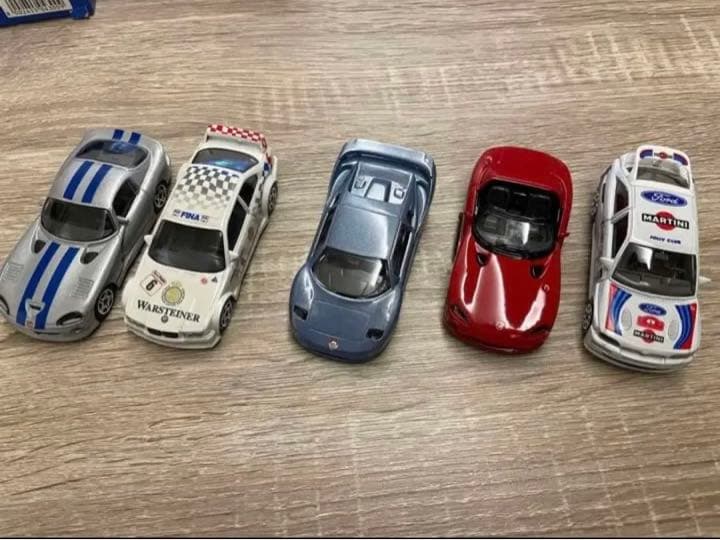 15台セット　burago ミニカー