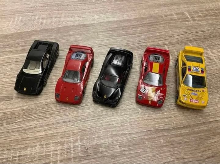 15台セット　burago ミニカー