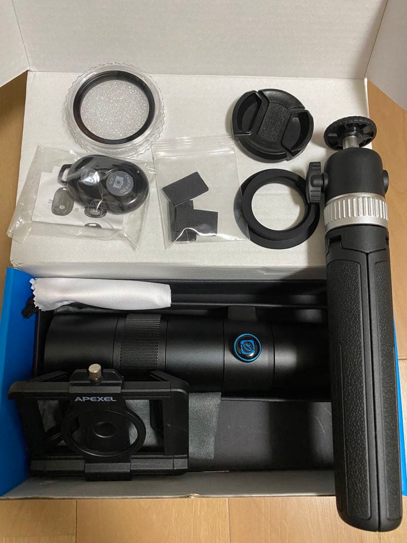 APL-30X スマートフォン用着脱可能30倍レンズ