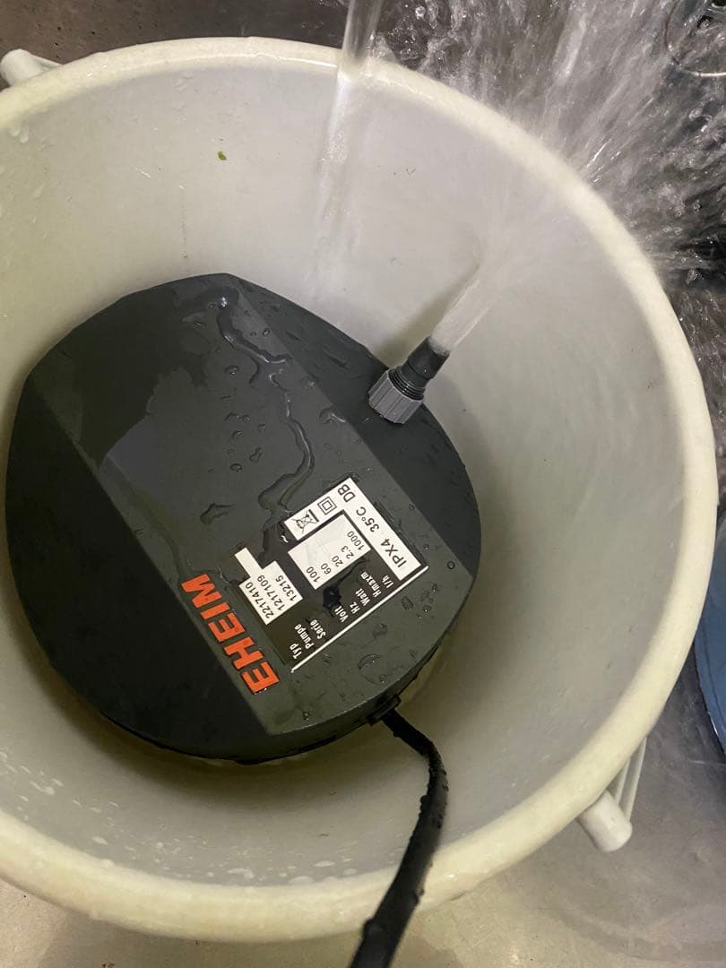 エーハイム 外部フィルター 2217 60Hz用 リングろ材 給排水パイプ付き