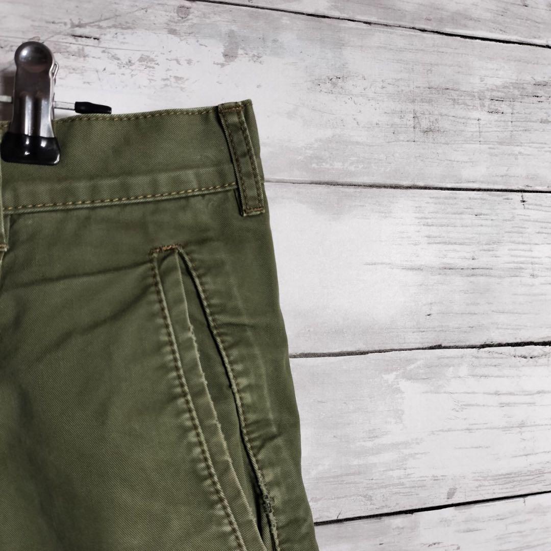 00'sコムデギャルソン ミリタリー調サルエルパンツ ステッチ コットン綿