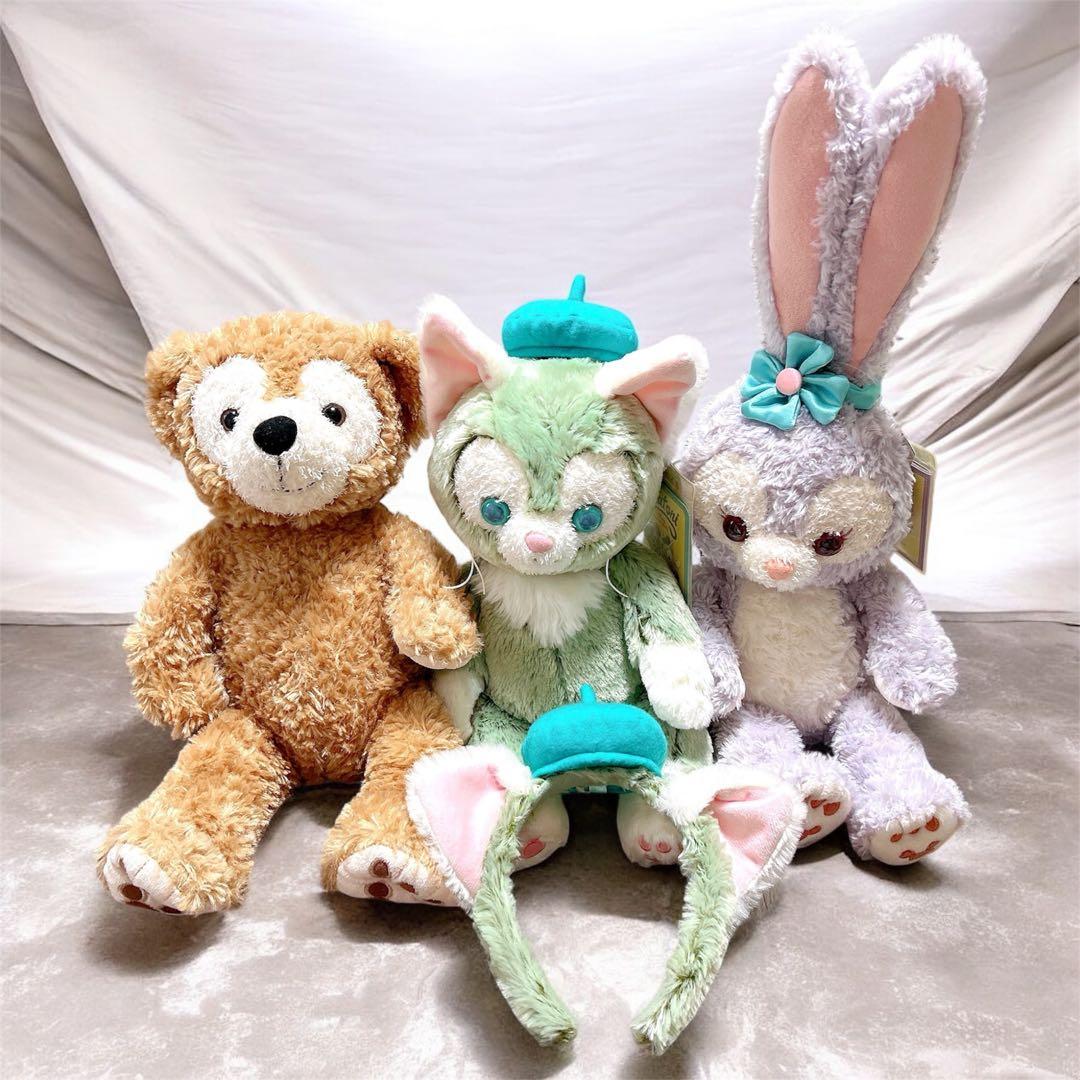 ダッフィー ジェラトーニ ステラ・ルー カチューシャ(ジェラトーニ) ４点セット