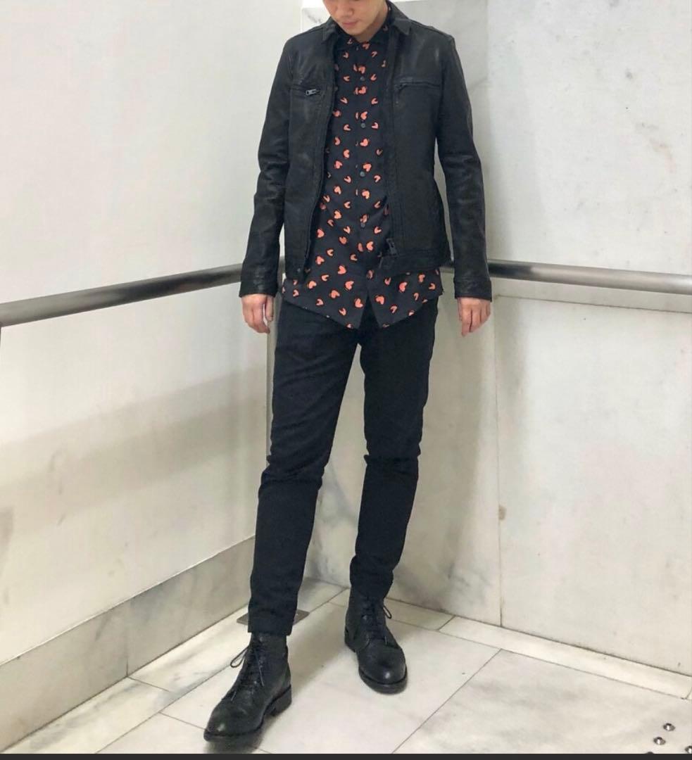 オールセインツ LARK LEATHER JACKETレザージャケット