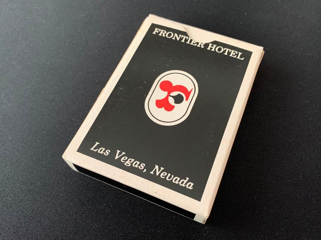 美品 Frontier Hotel 黒 オールド カジノデック