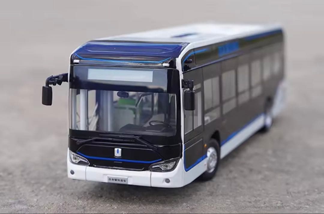 バスモデ1:42スケールバス純電気バスモデル