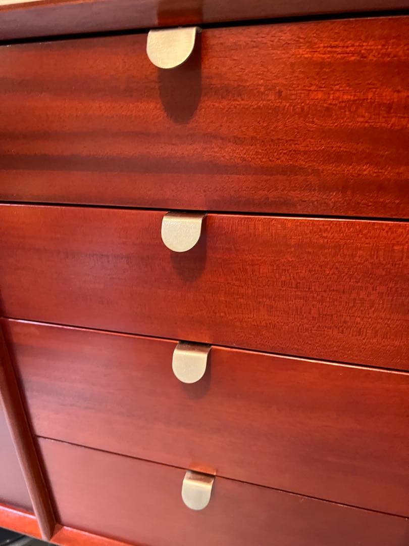 マホガニー　キャビネット　110cm